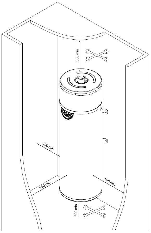 Schéma d'une installation optimale